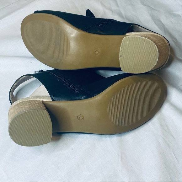 Chic Black Open-Toe Ankle Booties by Good Choice - Picture 5 of 11